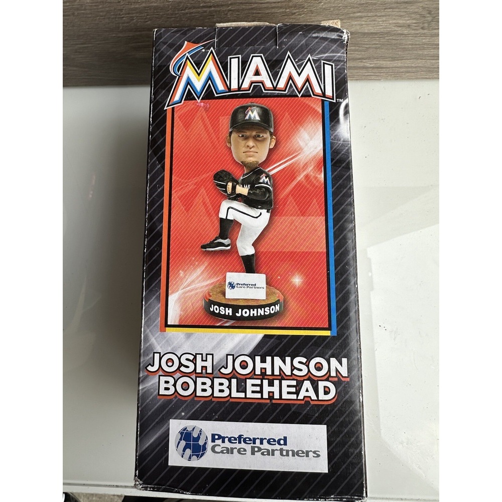 JOSH JOHNSON # 55-HAND PAINTED BOBBLE HEAD DOLL-NEW-RARE